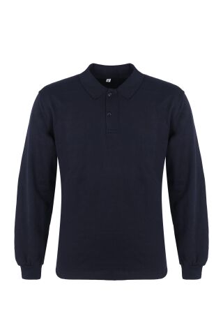 Polo Yaka Sweatshirt Lacivert