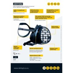 Delta Plus Airstorm Kityeni Nesil Hava İle Çalışan Pilli Solunum Maske