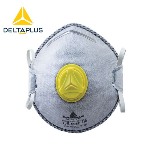 Delta Plus M1200Vw Ffp2 Nr D Organik Buhar İçin Aktif Karbonlu Maske Konik Tip 10'Lu Kutu
