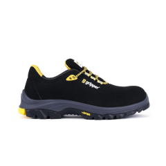 Mekap Gripper Executive Low GPR-55 S2 SRC HRO Vibram Taban Mikrofiber Deri Kompozit Burun Spor İş Ayakkabısı