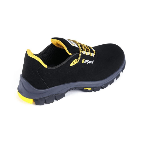 Mekap Gripper Executive Low GPR-55 S2 SRC HRO Vibram Taban Mikrofiber Deri Fiberglass Burun Spor İş Ayakkabısı