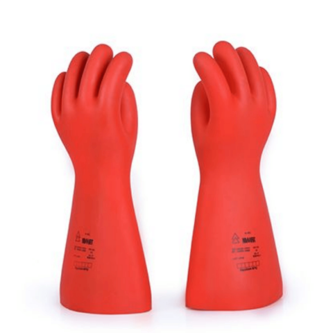 Kamfet Class 4 Elektrikçi Eldiveni 3.6 mm Kalınlık 36.000 V AC - 40.000 V A, C, H EN 60903 & IEC 60903 ATPV 39 cal/cm2