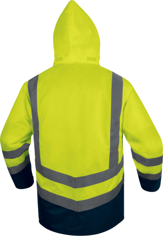 Delta Plus Optimum3 Evolution 5+1 Reflektörlü Kaban Parka Sarı Lacivert
