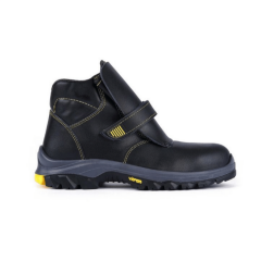 Mekap Gripper Kalahari GPR-44 S3 SRC HRO Vibram Taban Vidala Deri Fiberglass Burun Kevlar Ara Taban Kaynakçı İş Botu