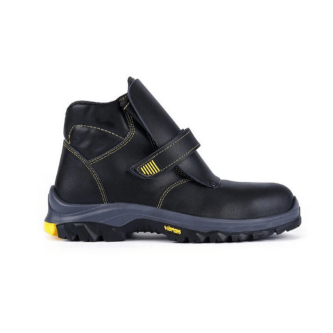 Mekap Gripper Kalahari GPR-44 S3 SRC HRO Vibram Taban Vidala Deri Fiberglass Burun Kevlar Ara Taban Kaynakçı İş Botu