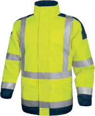 Delta Plus Easyvıew Su Geçirmez Parka Neon Sarı Reflektörlü