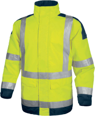 Delta Plus Easyvıew Su Geçirmez Parka Neon Sarı Reflektörlü