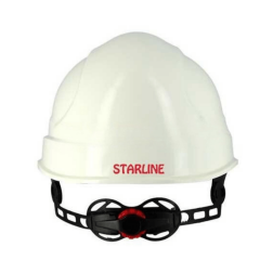 Starline 1566 ALT Beyaz Elektrikçi Bareti Otomatik Mekanizma 388 gr