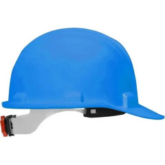 Essafe GE 1537 Vidalı Ekonomik Baret Mavi