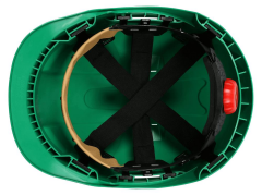 Essafe BSG 5000 Tekstil İçlikli ABS Mühendis Baret Yeşil Vidalı