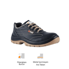 Mekap Cahita ATP-70 S3 SRC Vidala Deri Fiberglass Burun Kevlar Ara Taban İş Ayakkabısı