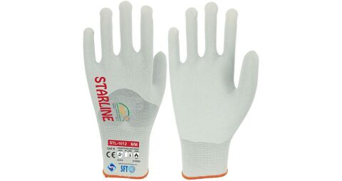 Starline STL-1012 Nitril Kaplama Naylon + Spandeks Astar Isı Dirençli İş Eldiveni EN 388- 3121X  EN 407-X1XXXX