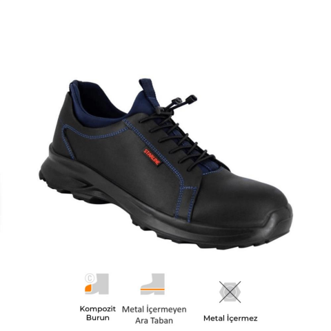 Starline STL-9050 S3 SRC Deri Kompozit Burun İş Ayakkabısı