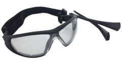Starline G-037A-C Şeffaf Kafa Bantlı Takılabilir Saplı Antifog Gözlük