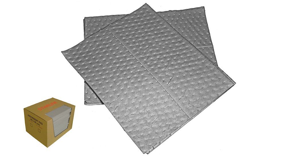 Starline GLS-4050-200 Gri Genel Amaçlı Ped Emiş Kapasitesi 150 lt (Paket) 40 x 50 cm