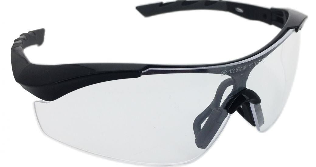 Starline G-051A-C Şeffaf Kulak Arkası Destekli  Antifog Gözlük