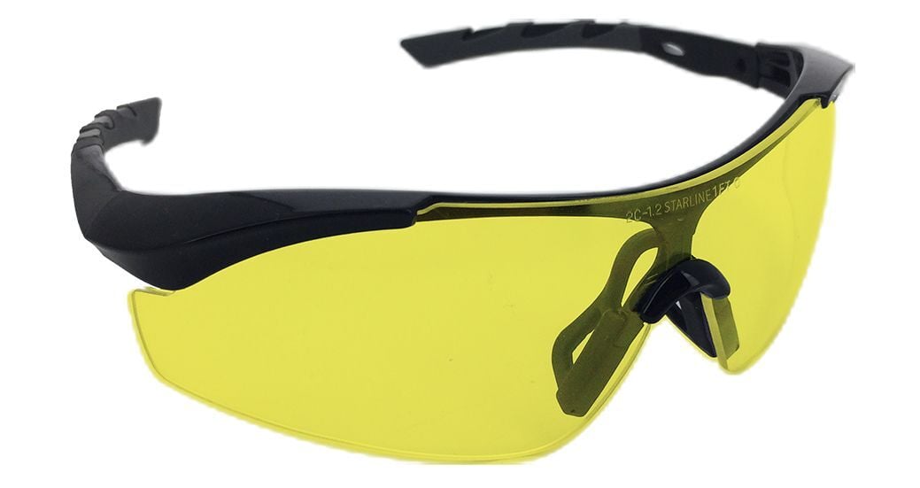 Starline G-051A-Y Sarı Kulak Arkası Destekli Antifog Gözlük