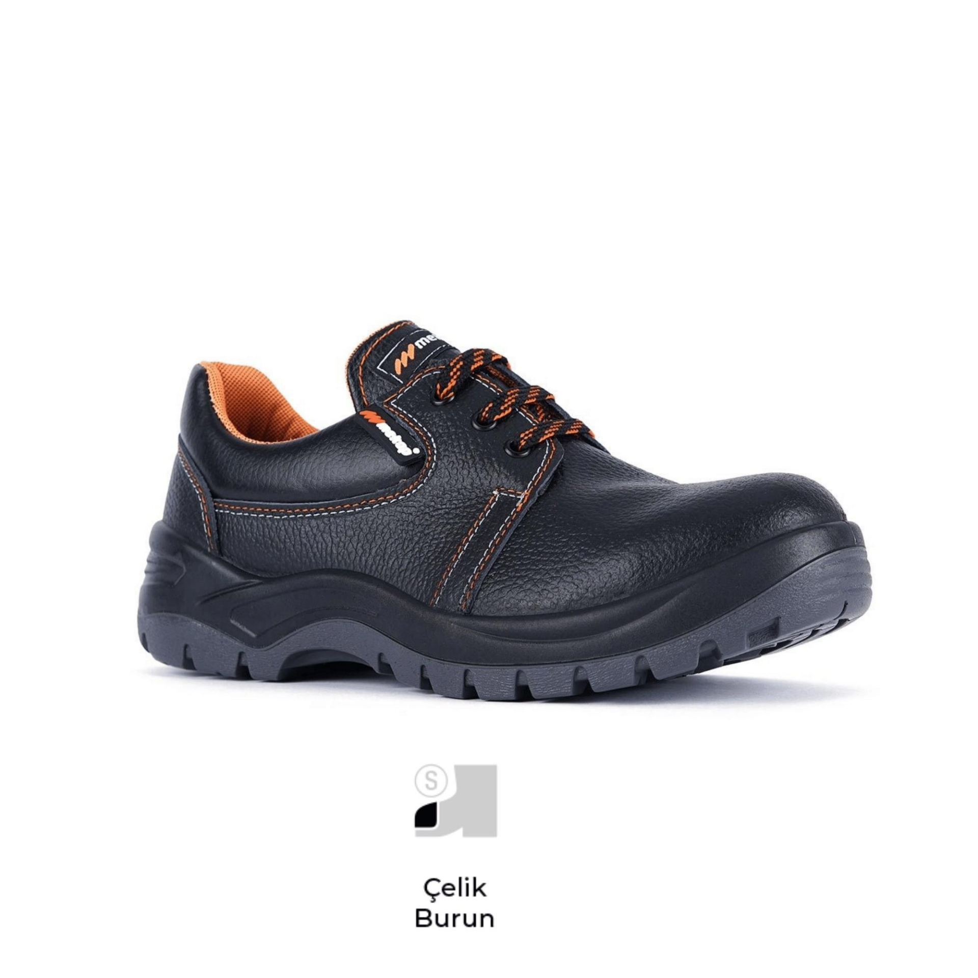 Mekap Jüpiter 106 S2 SRC Baskılı Deri Çelik Burun İş Ayakkabısı