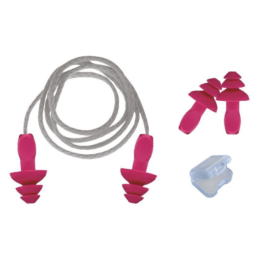 Starline 1453-T TPE Çam Tipi Kordonlu Kutulu Kulak Tıkacı 24 dB