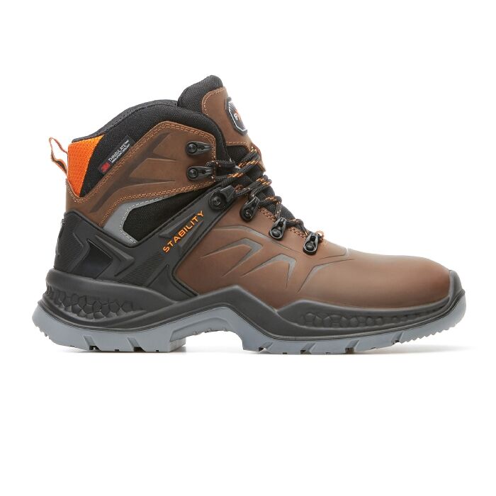 Exena Storm Serisi Everest 20 Brown S3 CI WR SRC Kompozit Buruns Su Geçirmez İş Botu