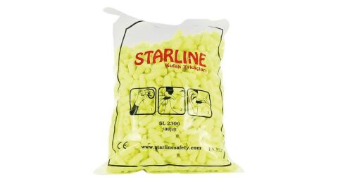Starline 2306-C PU (Poliüretan) Dökme Kulak Tıkacı 250 Çift 30 dB