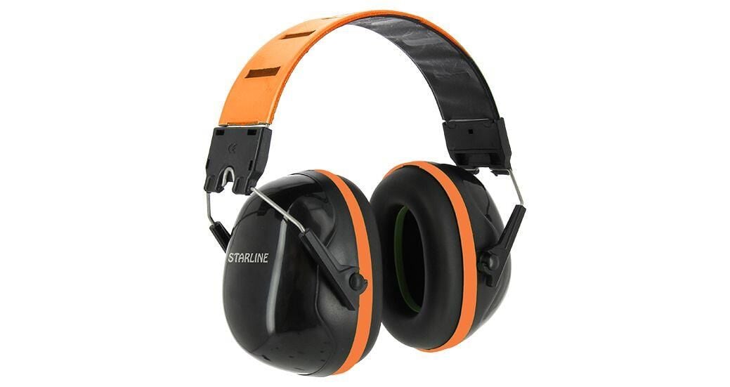 Starline Mk-08T Ayarlanabilir Başbantlı Reflektörlü Gövde Kabuk ABS Plastik Kulaklık 23 dB