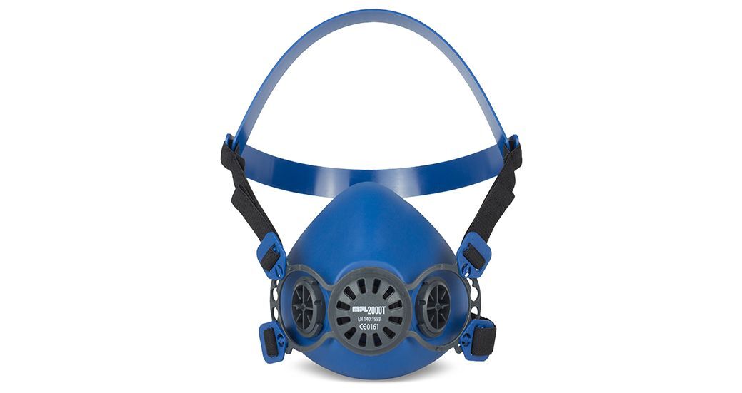 Starline 2000-T TPE Çift Filtreli Gaz Maskesi (Filtresiz)