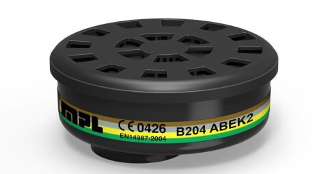 Starline B204 ABEK2 Organik, inorganik ve asit gazları ve buharları ve amonyak ve
türevleri, sınıf 2.