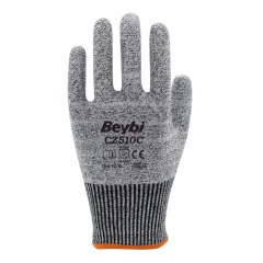 Beybi CZ510C  Kaplamasız HDPE 13G Astar C Kesilme Dirençli İş Eldiveni EN388 1542C