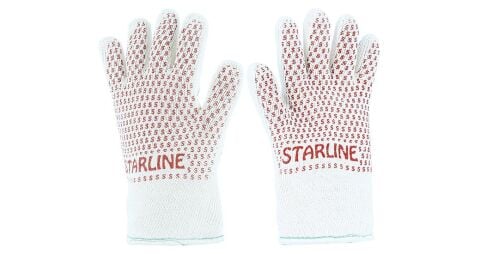 Starline E-636250 250° Yüksek Isı Temasına Dayanıklı 4 Katlı Pamuk Örgü Fırıncı Eldiveni EN388-1342X EN407-X2XXXX