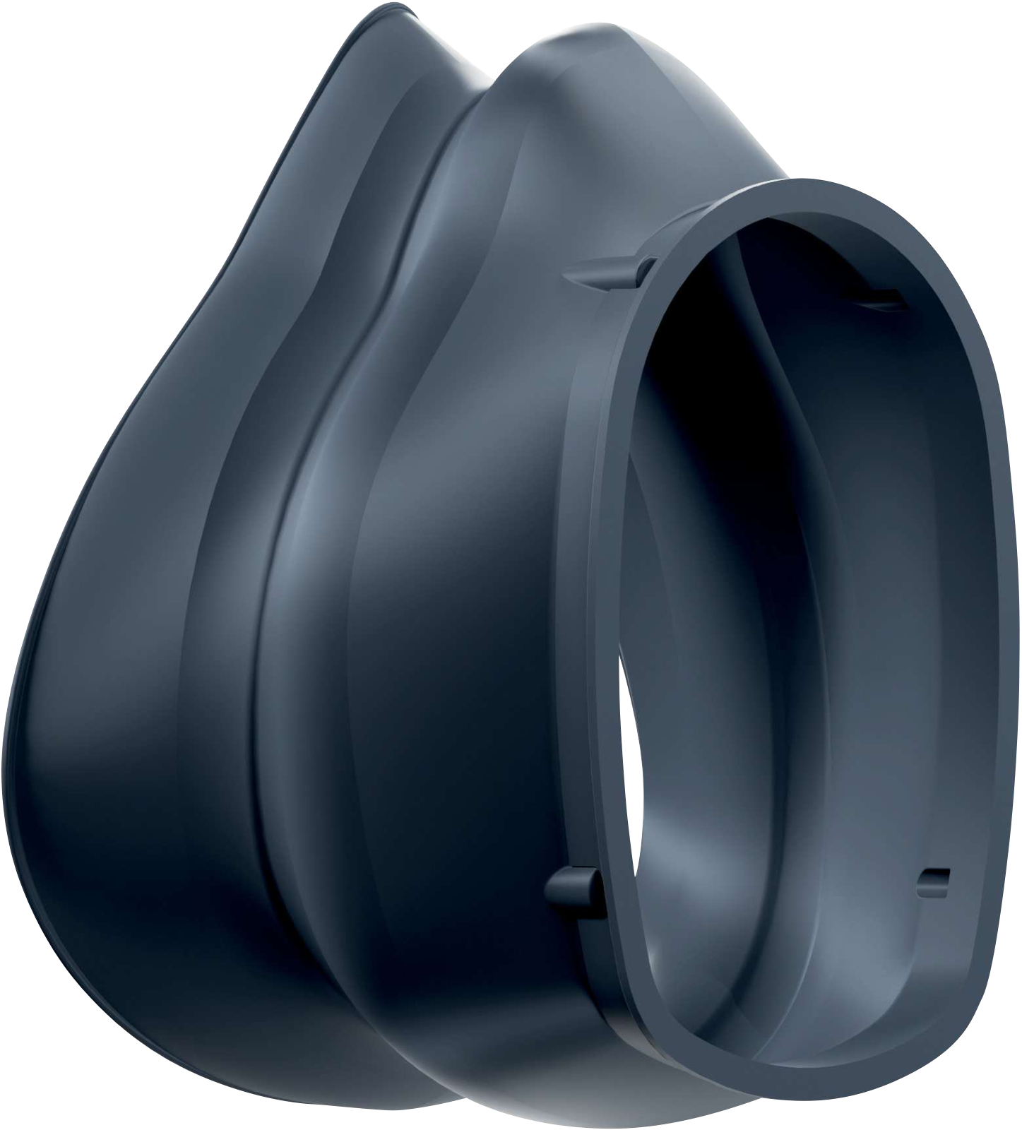 Delta Plus Airstormface Airstrom Solunum Cihazı İçin Antibakteriyel Ve Hipoalerjenik Yüz Parçası Lacivert