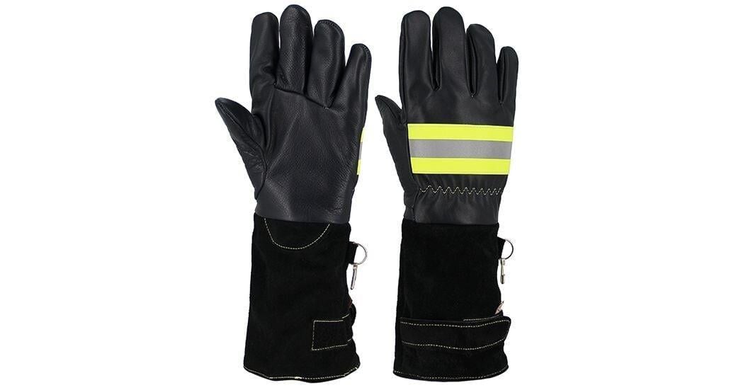 Starline FLAME AIB 659 Cilt Deri Kevlar Dikişli Kapitone Aramid Polar Astar İtfaiyeci Eldiveni EN388-3243X EN511-22X EN407-4242