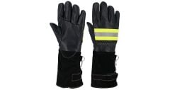 Starline FLAME AIB 659 Cilt Deri Kevlar Dikişli Kapitone Aramid Polar Astar İtfaiyeci Eldiveni EN388-3243X EN511-22X EN407-4242