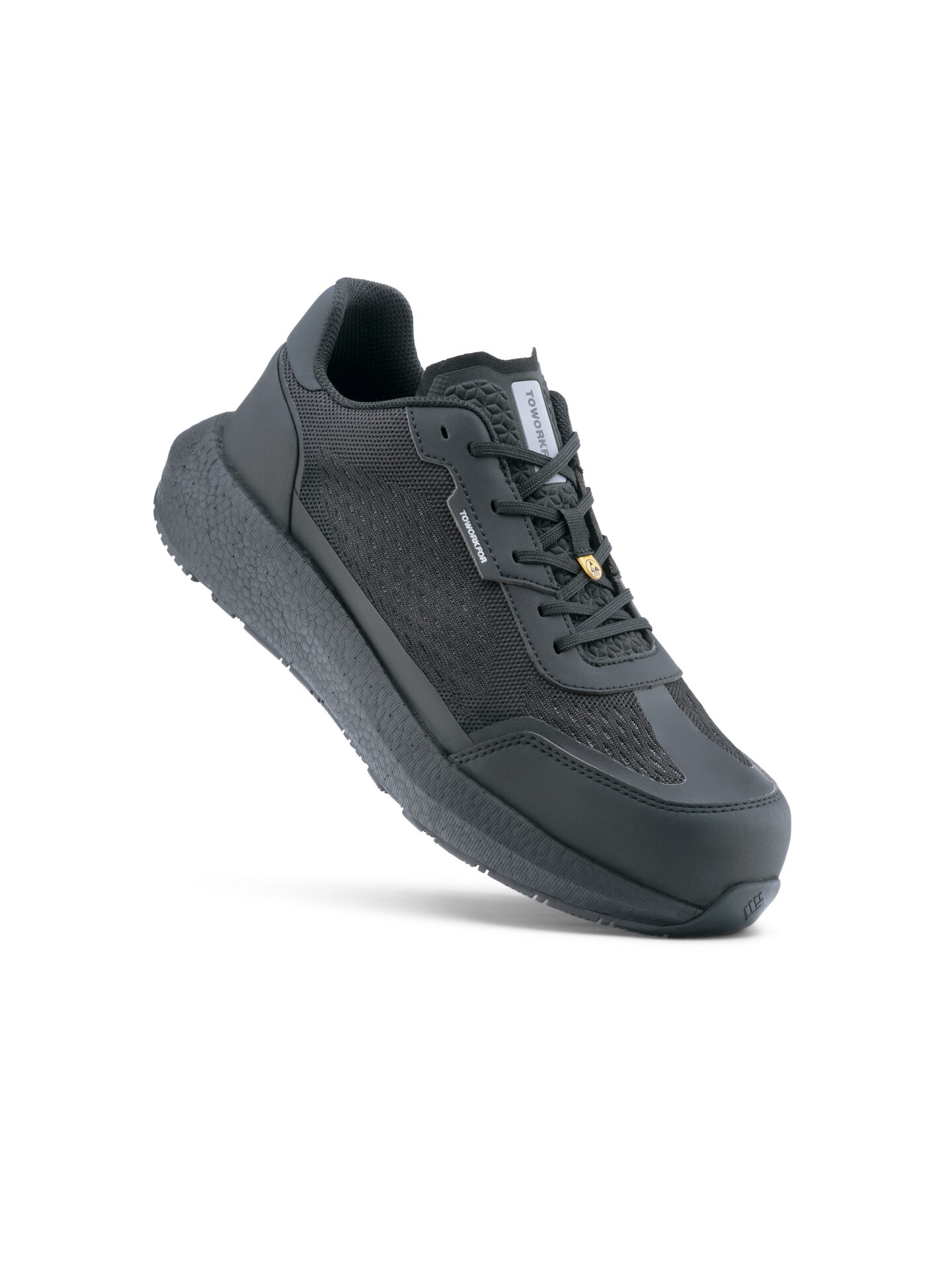 Toworkfor Zero Gravity One Low S1PS SR ESD FO HRO Fiberglass Burun Kevlar Ara Taban Hafif Spor İş Ayakkabısı