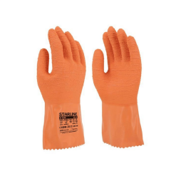 Starline E-530 Doğal Kauçuk 250° Isıya Dayanıklı Kimyasal Eldiven Kalınlık: 1,80mm Uzunluk: 300mm