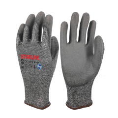 Starline E-53 1/2 PU (Poliüretan) Kaplı Dikişsiz Cam Elyaf ve Naylon Astarlı B Kesilmez Eldiven EN388-4X41B