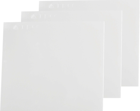 Delta Plus Screen Plate Screen İçin Yedek Cam Polikarbonat 14 Gr 5'Li Paket