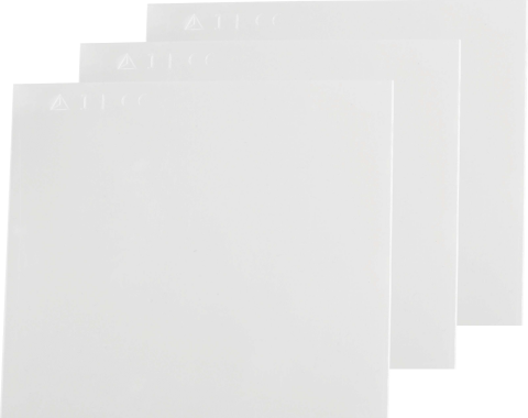 Delta Plus Screen Plate Screen İçin Yedek Cam Polikarbonat 14 Gr 5'Li Paket