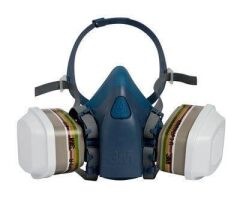 3M™ 6099 A2B2E2K2HgP3 + Formaldehit Asit Amonyak Gaz Buhar ve Partikül Filtresi