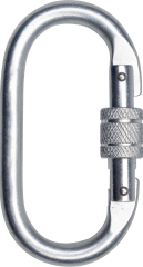 Delta Plus Am002X5V2 Vidalı Emniyet Çelik Karabina 5'Li Paket