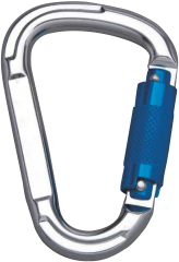 Delta Plus Amo25X2 Vidalı Emniyte Karabina Hafif Alaşımlı 2'Lü Paket