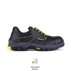 Mekap Gripper Basic GPR-114 S2 SRC Vidala Deri Kompozit Burun İş Ayakkabısı