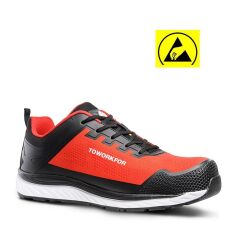 Toworkfor Super Set Red S1P | SRC | ESD İş Ayakkabısı