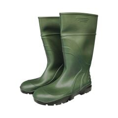 Arısan Reçber O4 PVC Haki Çelik Burunsuz İş Çizmesi