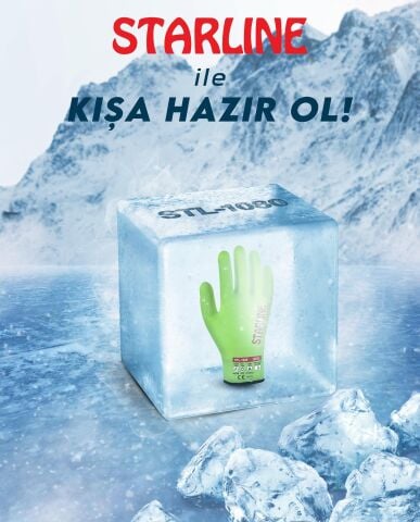 Starline STL-1080 ORRA Köpük Nitril Kaplı Akrilik Astarlı Soğuğa Karşı Dayanıklı Ediven EN388-4232B EN407-X1XXXX EN511-020