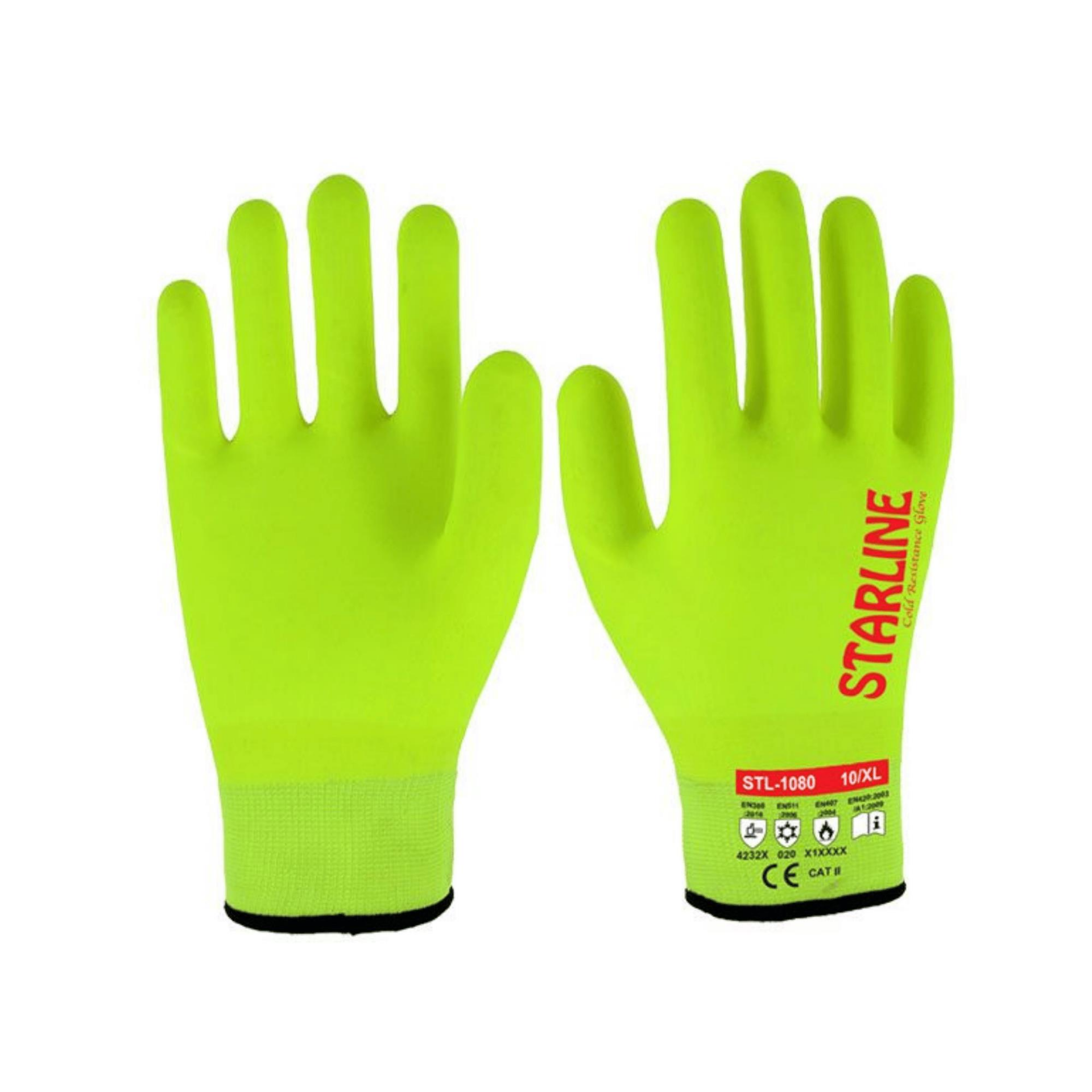 Starline STL-1080 ORRA Köpük Nitril Kaplı Akrilik Astarlı Soğuğa Karşı Dayanıklı Ediven EN388-4232B EN407-X1XXXX EN511-020