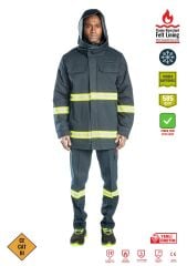 SafeSawa Maxima FR Alev Almaz Kapitoneli Kaban Lacivert