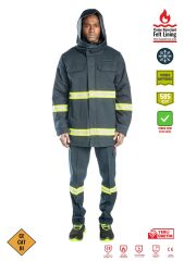 SafeSawa Maxima FR Alev Almaz Kapitoneli Kaban Lacivert