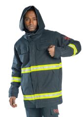 SafeSawa Maxima FR Alev Almaz Kapitoneli Kaban Lacivert