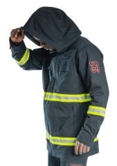 SafeSawa Maxima FR Alev Almaz Kapitoneli Kaban Lacivert